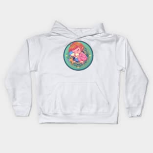 Good Night, Sakura Kids Hoodie